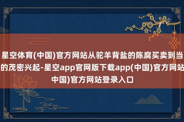 星空体育(中国)官方网站从驼羊背盐的陈腐买卖到当代化产业的茂密兴起-星空app官网版下载app(中国)官方网站登录入口